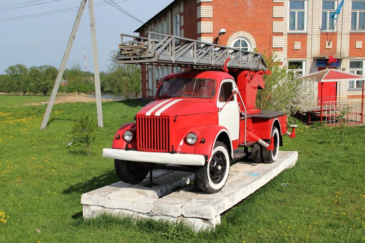 Пожарная машина АЛГ-17(51)ЛЧ в Большом Мурашкине